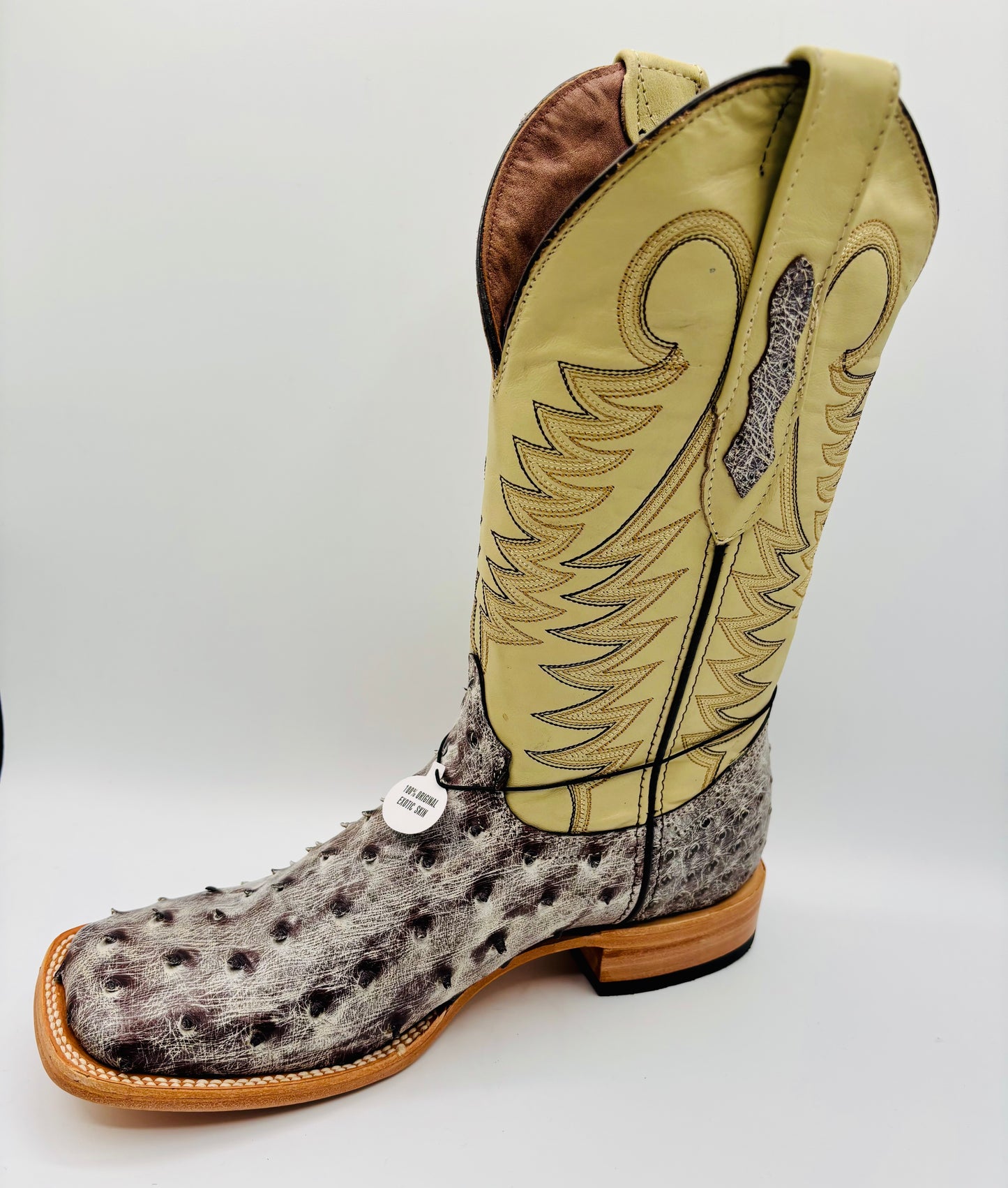 Ranchers co geniune full quill ostrich,nicotine rio grande